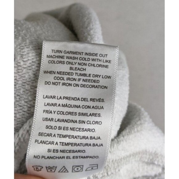 Champion Men's Sweatshirt Size Medium Gray Crew Neck Pullover - Picture 13 of 13